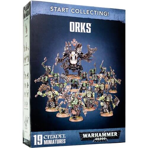 Start collection. Warhammer start collecting. Games Workshop start collecting Orks. Warhammer all start collecting!. Start collecting! Anvilgard.