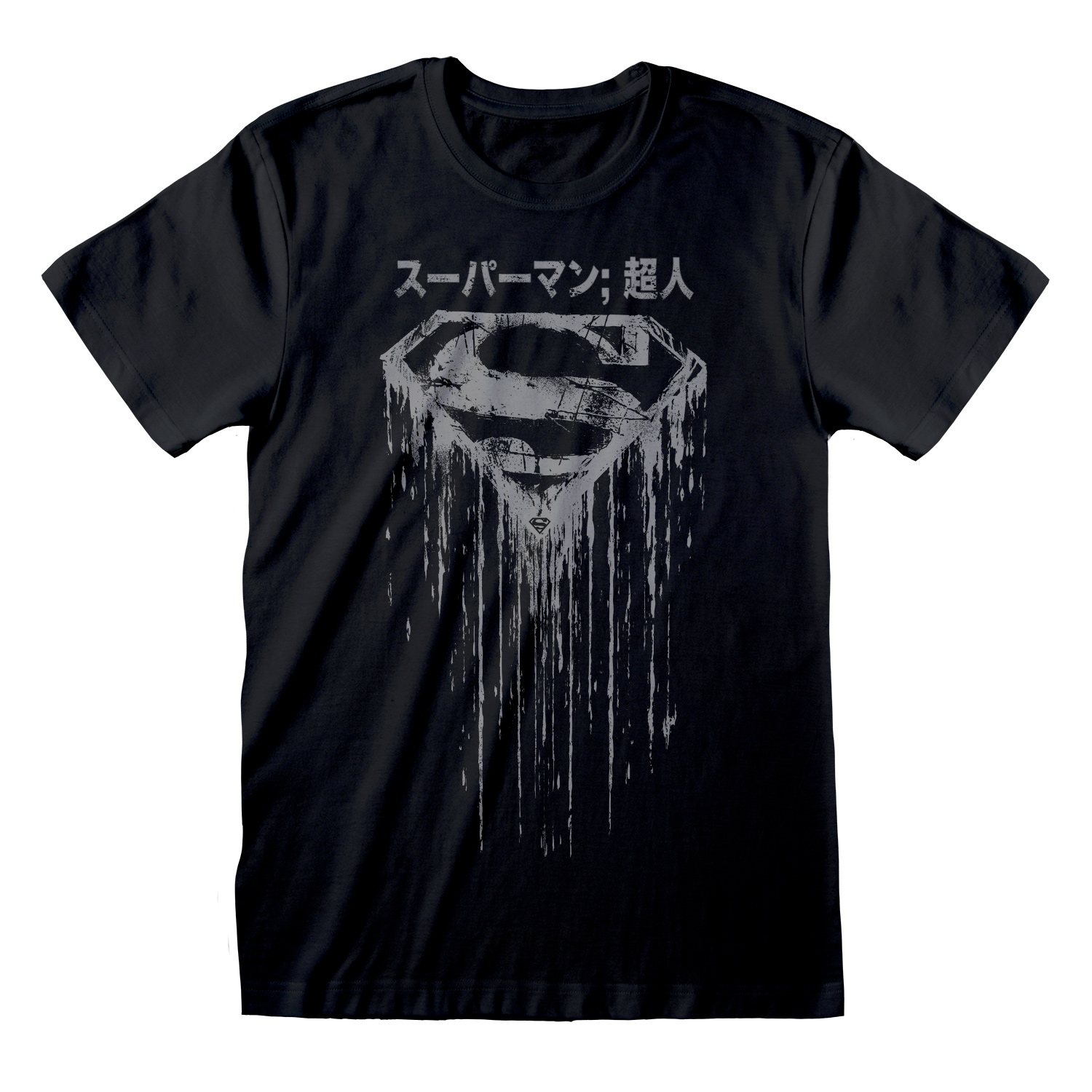 T-Shirt – DC Comics – Superman Distressed Japanese –...