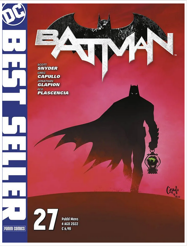 Fumetto – Panini Dc – Batman Di Snyder & Capullo #2...