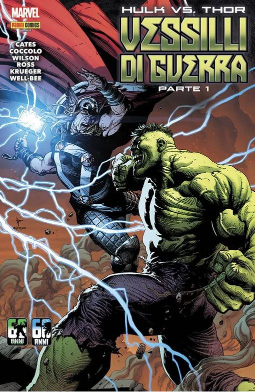 Fumetto – Panini Comics – Hulk vs Thor : Vessilli di Guerra #1 ...