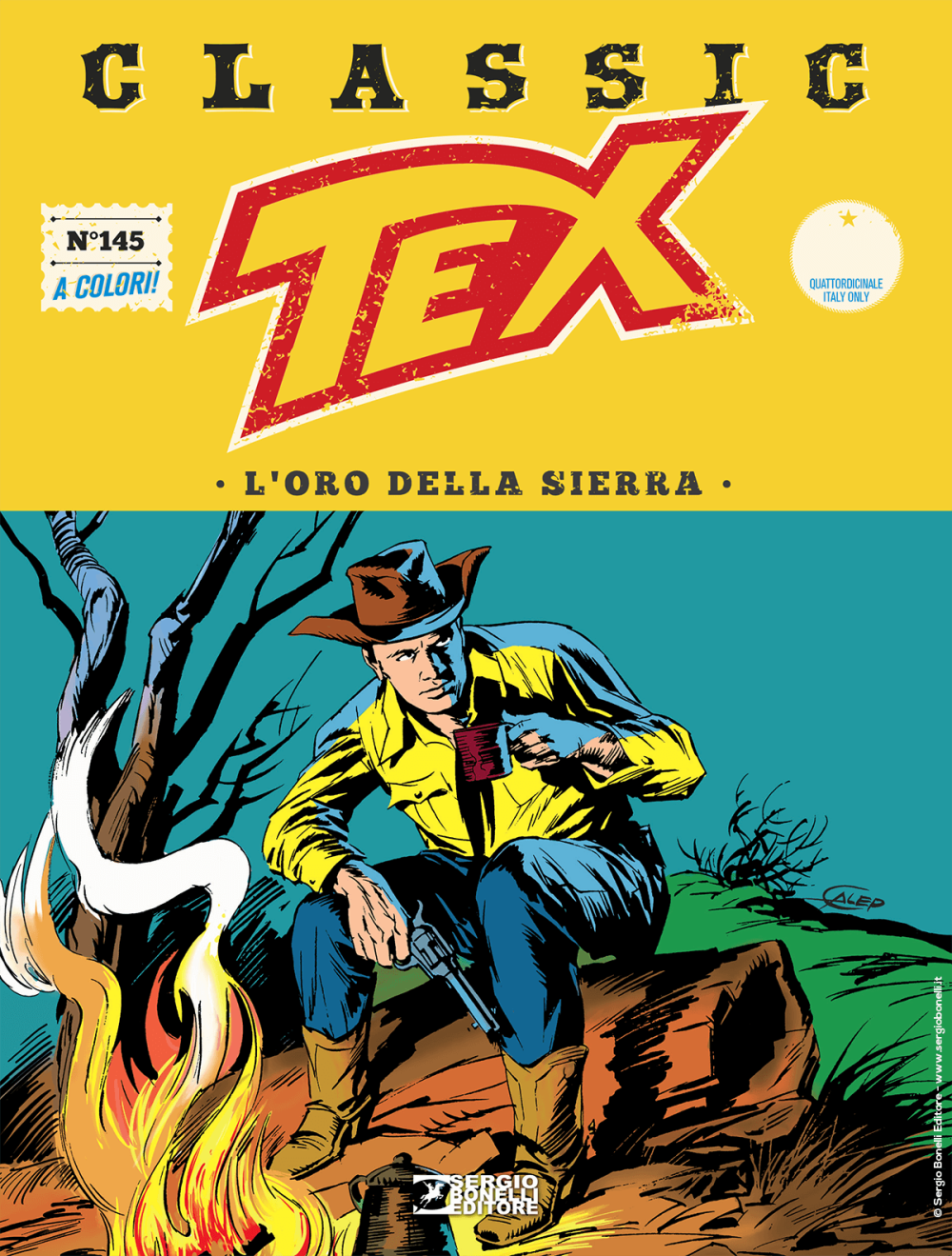 Fumetto – Bonelli – Tex Classic #145 – L’Oro...