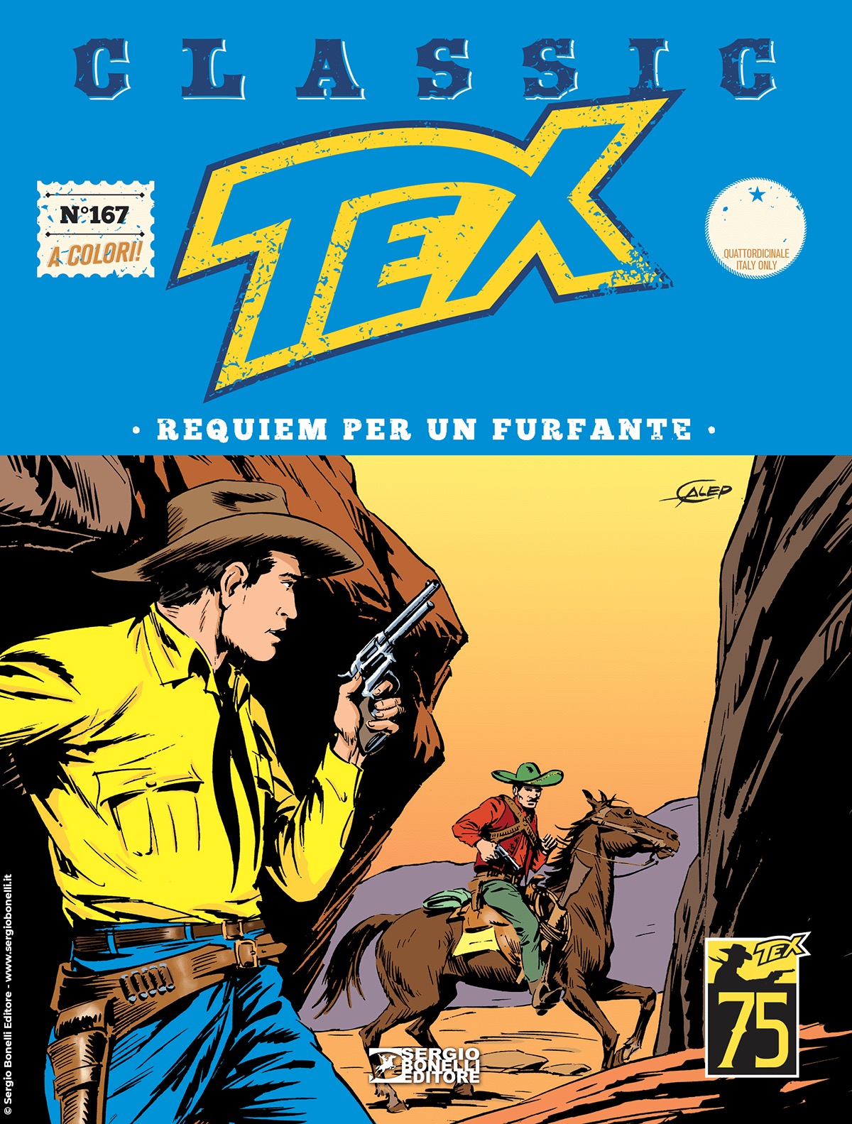 Fumetto – Bonelli – Tex Classic #167 A Colori