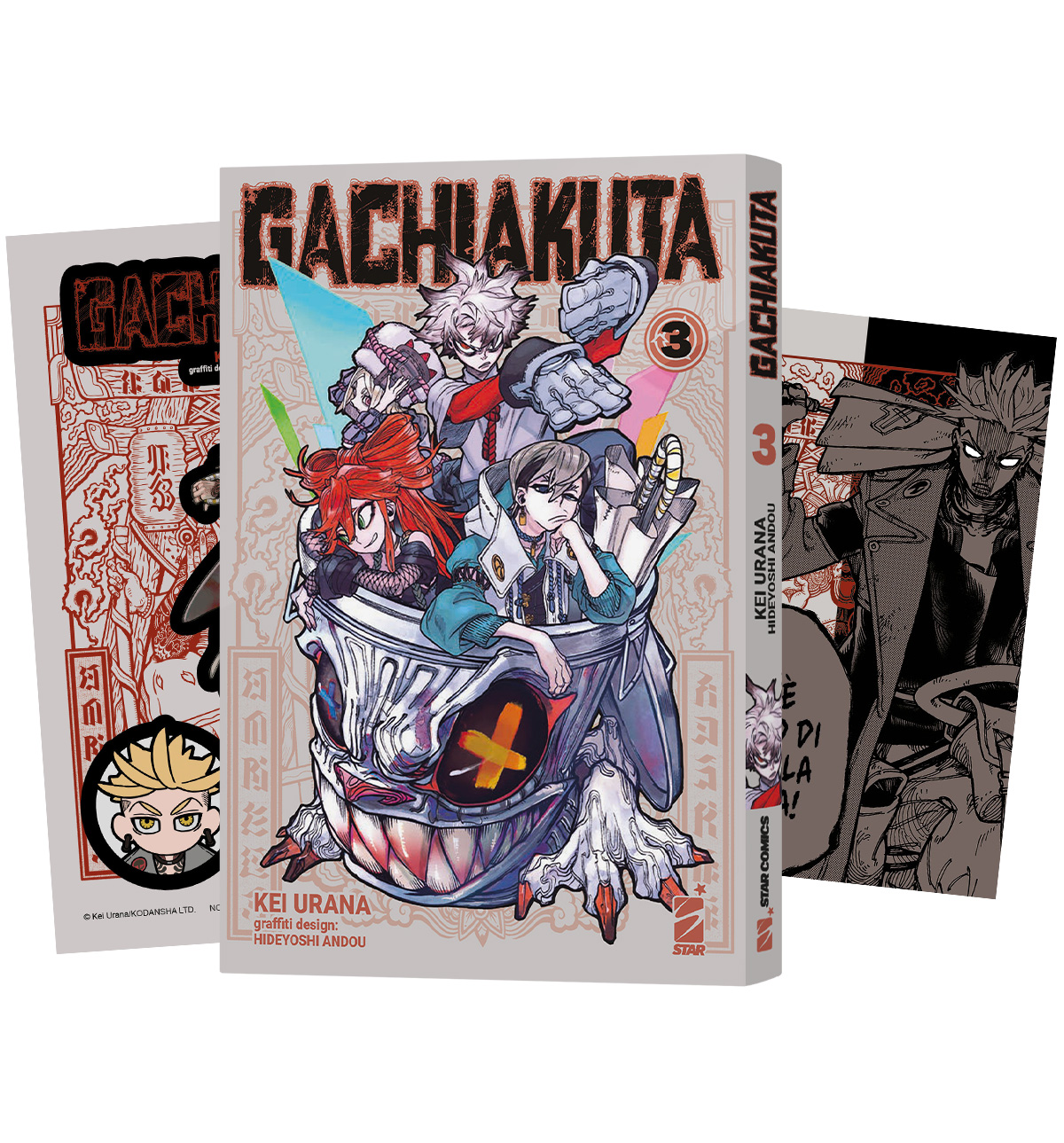 Manga – Star Comics – Gachiakuta #3 Variant