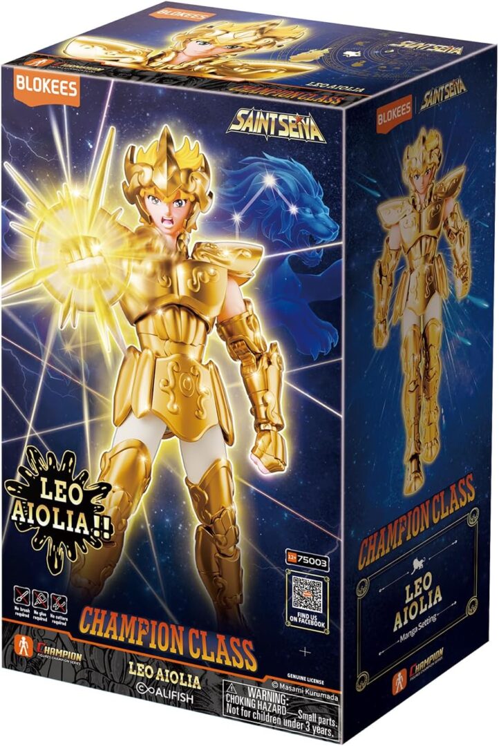 BLOKEES - Saint Seiya Champion Class - Leo Aiolia