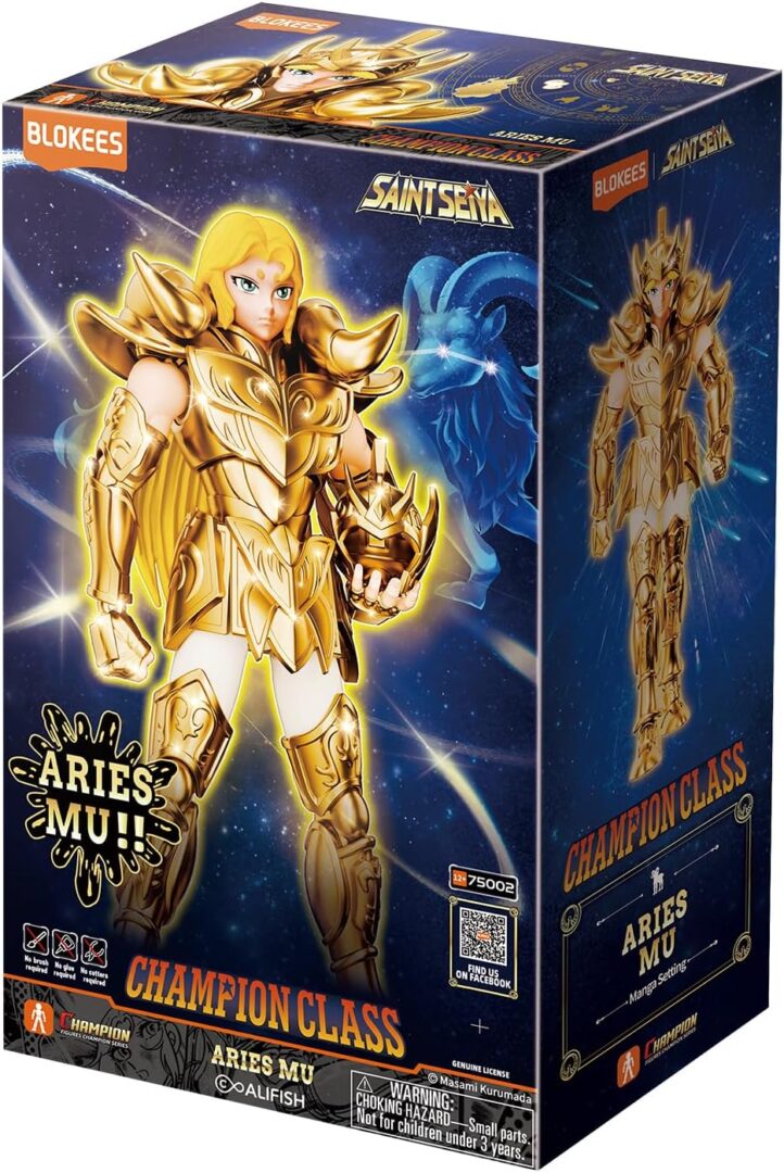 BLOKEES - Saint Seiya Champion Class - Aries Mu