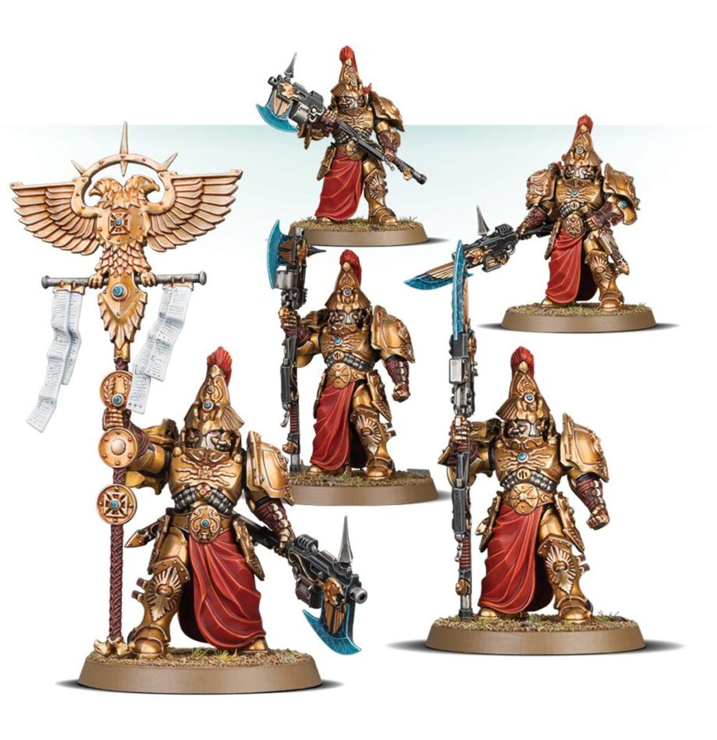 Adeptus Custodes - Custodian Wardens - Warhammer 40.000 - immagine 2