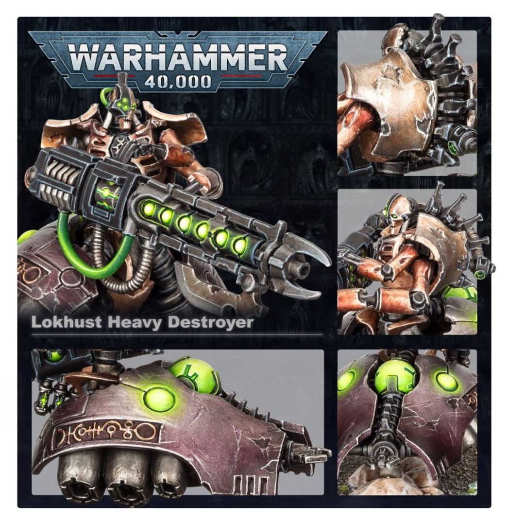 Necrons - Lokhusts Heavy Destroyer - Warhammer 40.000 - immagine 4