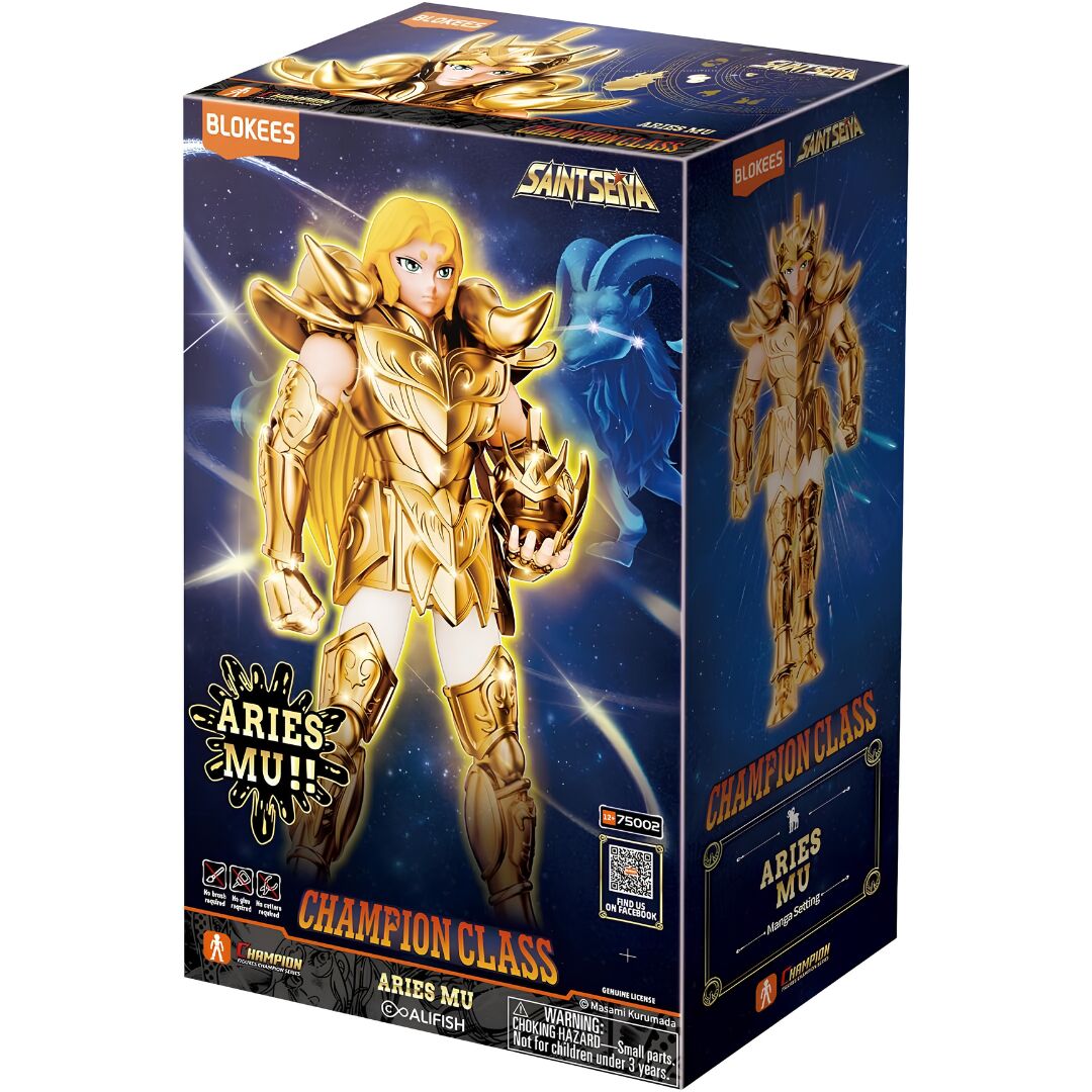 BLOKEES - Saint Seiya Champion Class - Aries Mu