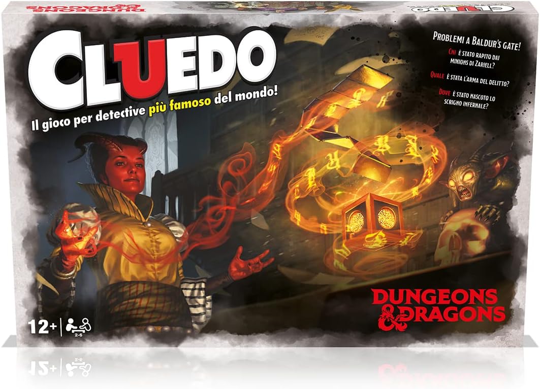GDT - Winning Moves - Cluedo Dungeon and Dragons - Ita - immagine 5