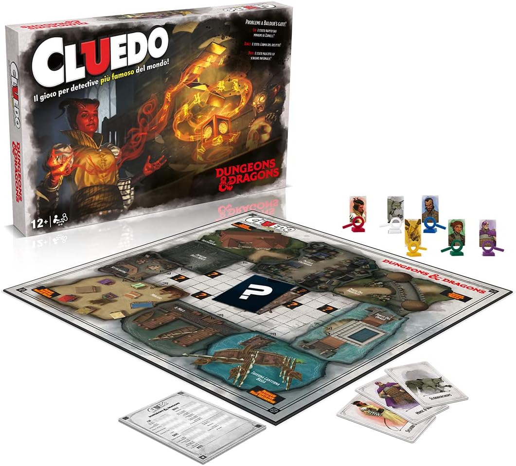 GDT - Winning Moves - Cluedo Dungeon and Dragons - Ita - immagine 3