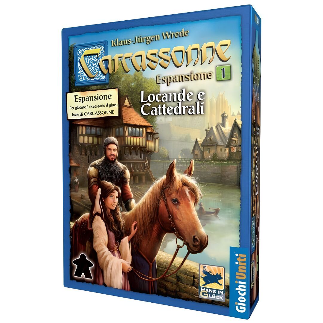 Carcassonne Locande e Cattedrali - espansione in italiano nuova edizione