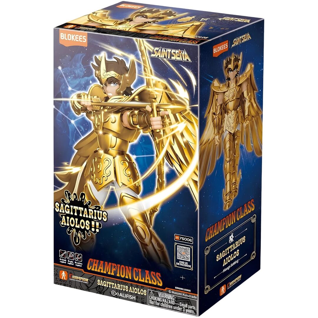 BLOKEES - Saint Seiya Champion Class – Sagittarius Aiolos