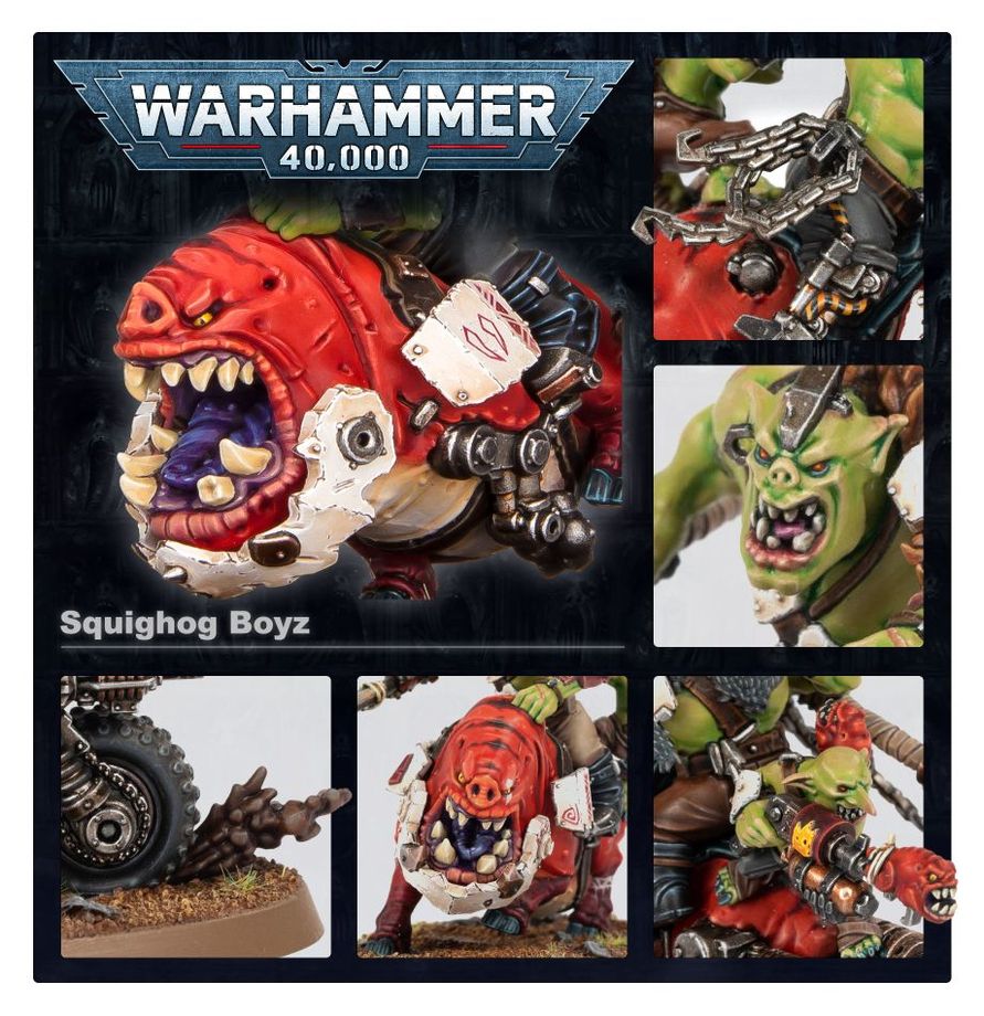 Orks - Squighog Boyz - Warhammer 40.000 - immagine 8