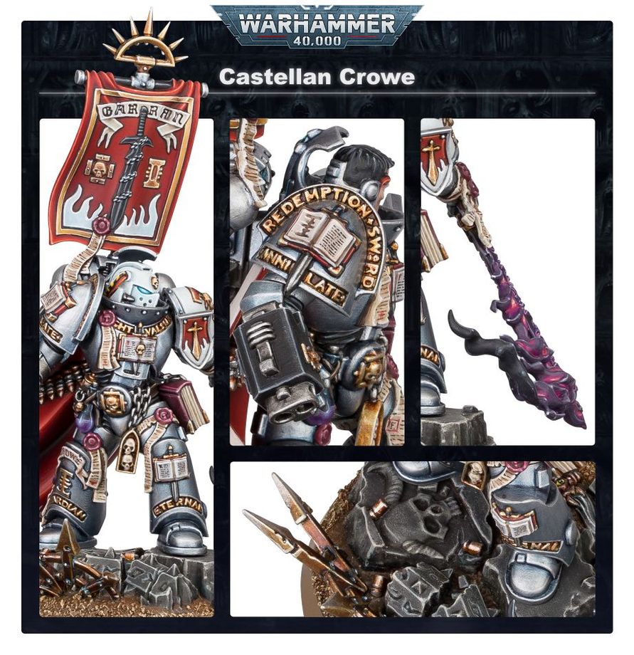 Grey Knights - Castellano Crowe - Warhammer 40.000 - immagine 4